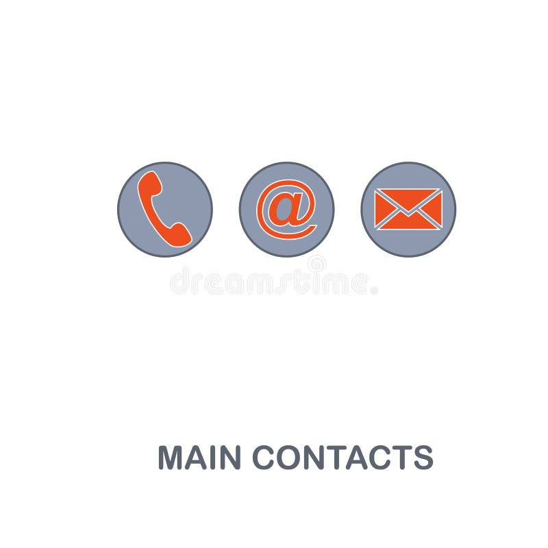 Icono principal de los contactos Diseño superior del estilo de dos colores del contacto nosotros colección de los iconos Icono pr libre illustration Icono principal de los contactos Diseño superior del estilo de dos colores del contacto nosotros colección de los iconos Icono pr libre illustration