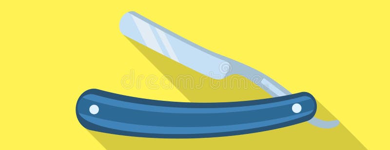 Icono retro de la maquinilla de afeitar, estilo plano libre illustration Icono retro de la maquinilla de afeitar, estilo plano libre illustration