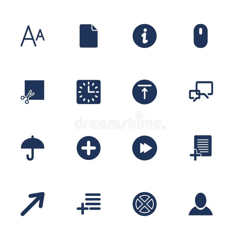 Icono simple del sistema para el app, los programas y los sitios ilustración del vector Icono simple del sistema para el app, los programas y los sitios ilustración del vector