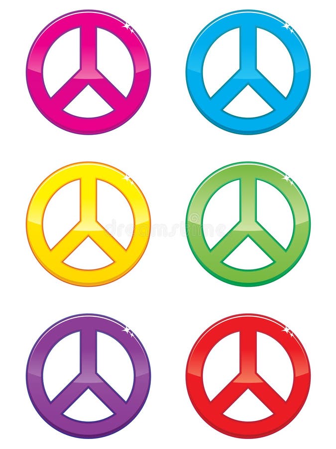 Iconos de la muestra de paz
