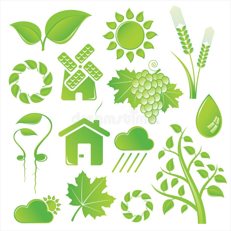 Iconos de la naturaleza Iconos de la naturaleza