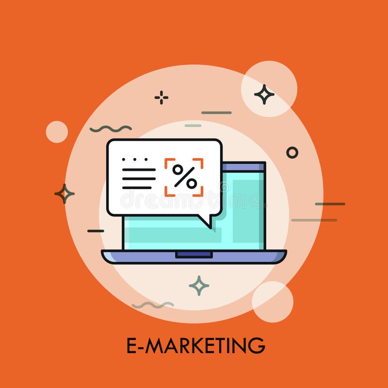 Iconos del márketing, línea estilo fina, diseño plano libre illustration Iconos del márketing, línea estilo fina, diseño plano libre illustration
