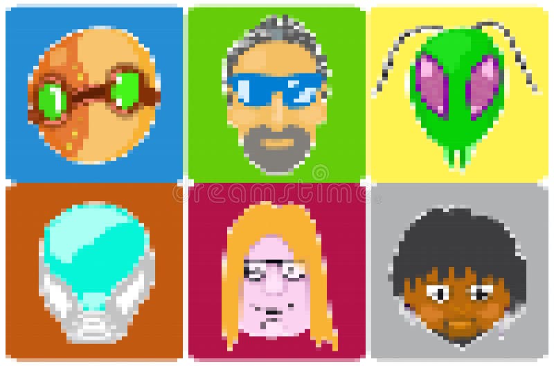 Avatars In Pixels