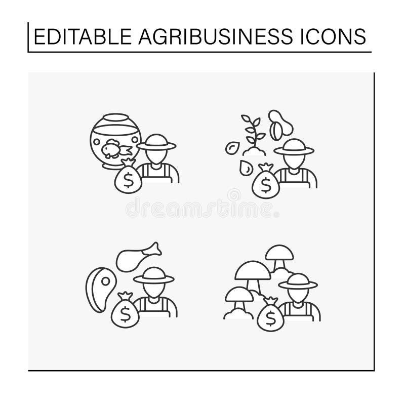 Icons für die agrobusiness-Reihe