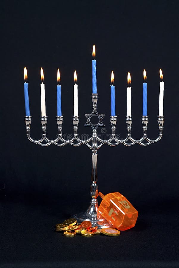 Icons of Hanukkah royalty free stock image Icons of Hanukkah royalty free stock image