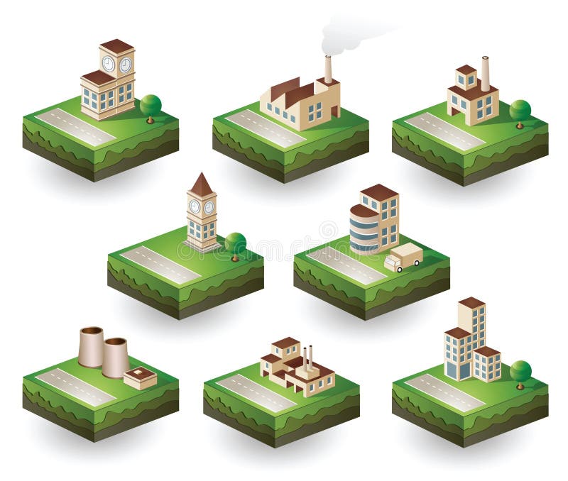 Icons isometric