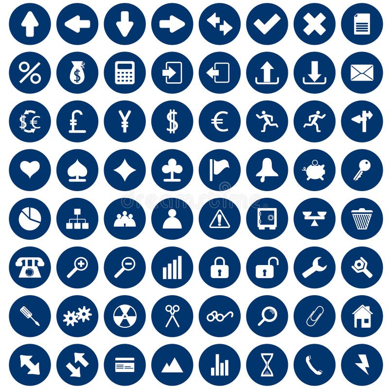 Icons set vector illustration