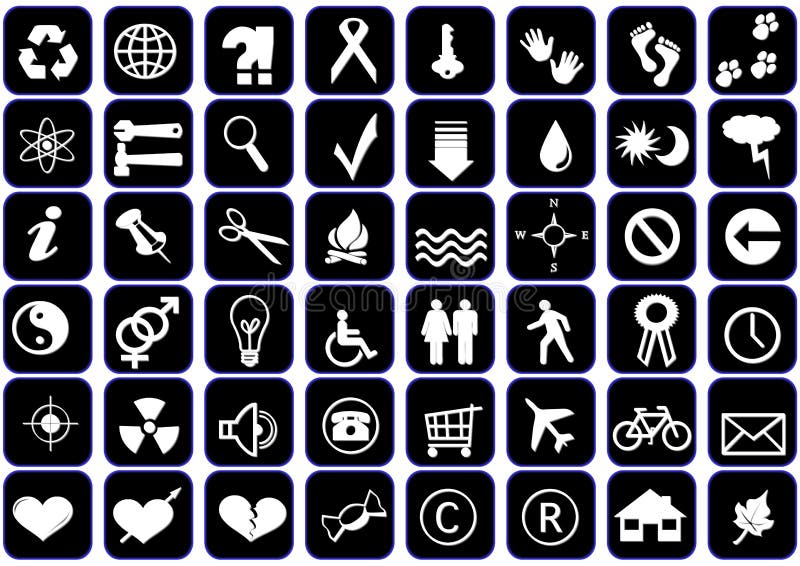 Icons-set vector illustration