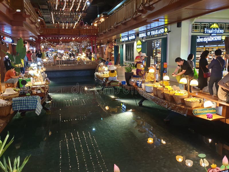 File:Sooksiam Indoor Floating Market.jpg - Wikimedia Commons