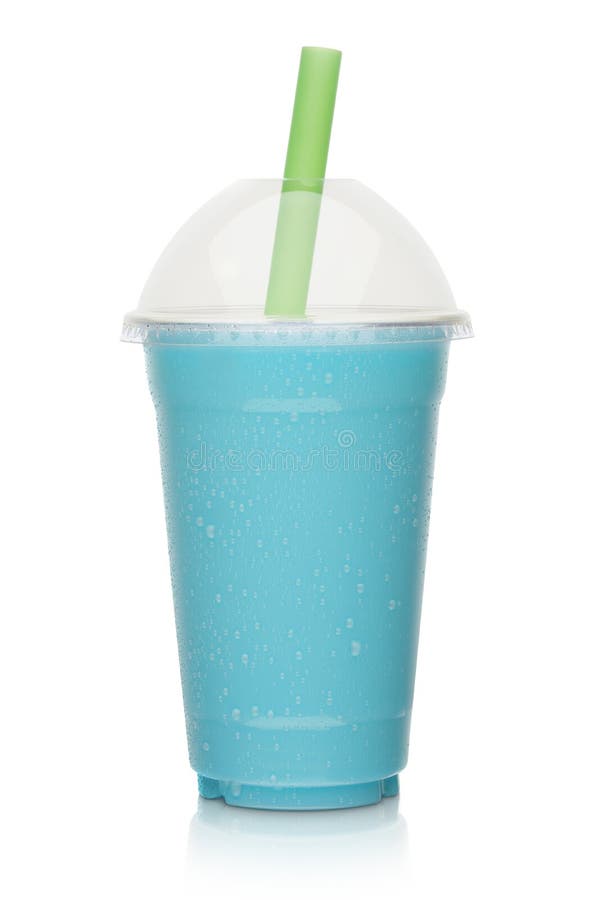 Icy blue milk shake stock image. Image of fresh, hearty 35598145