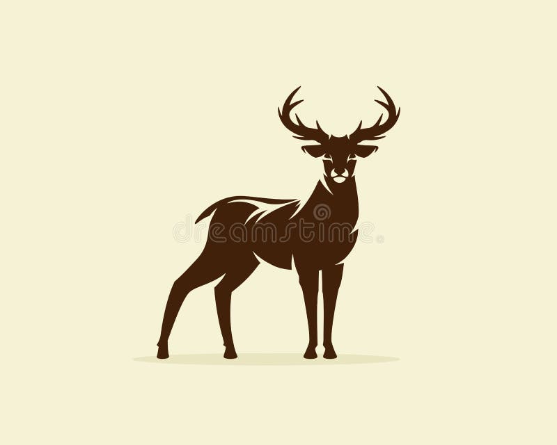 Icône de vecteur, de renne ou de mâle d'illustration de cerfs communs illustration libre de droits Icône de vecteur, de renne ou de mâle d'illustration de cerfs communs illustration libre de droits
