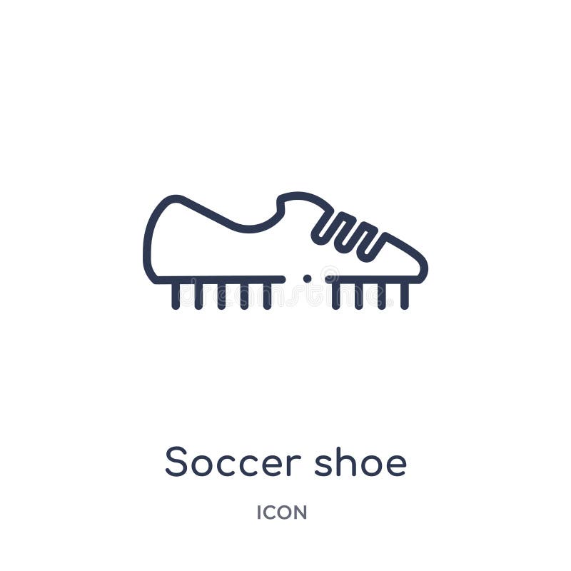 Icône linéaire de chaussure du football de collection d'ensemble de vêtements Ligne mince vecteur de chaussure du football d'isol illustration de vecteur Icône linéaire de chaussure du football de collection d'ensemble de vêtements Ligne mince vecteur de chaussure du football d'isol illustration de vecteur