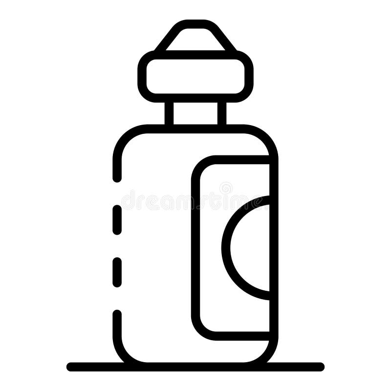 Icône liquide de cigarette de fruit, style d'ensemble illustration de vecteur Icône liquide de cigarette de fruit, style d'ensemble illustration de vecteur
