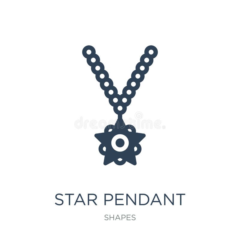 icône pendante d'étoile dans le style à la mode de conception Icône pendante d'étoile d'isolement sur le fond blanc icône pendant illustration libre de droits icône pendante d'étoile dans le style à la mode de conception Icône pendante d'étoile d'isolement sur le fond blanc icône pendant illustration libre de droits