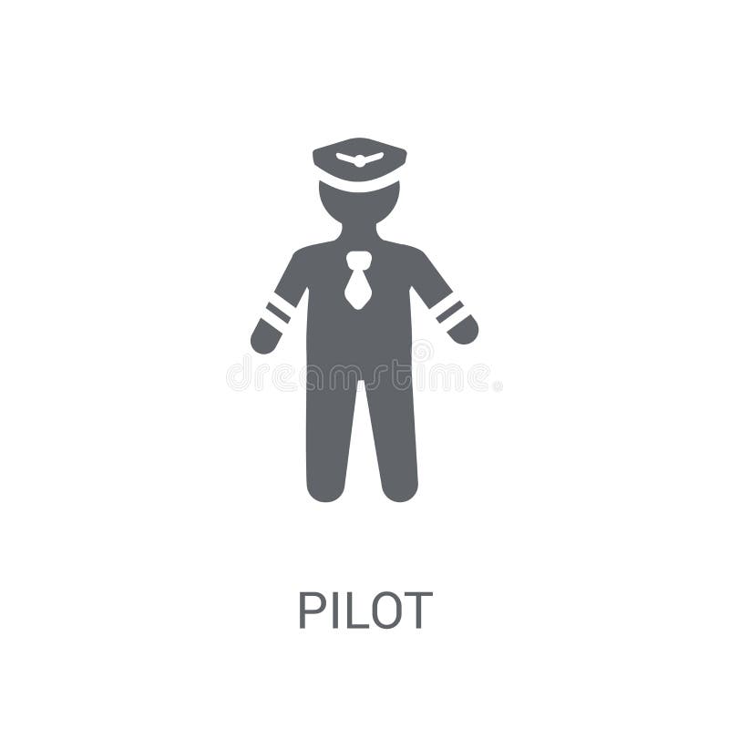 Icône pilote illustration de vecteur