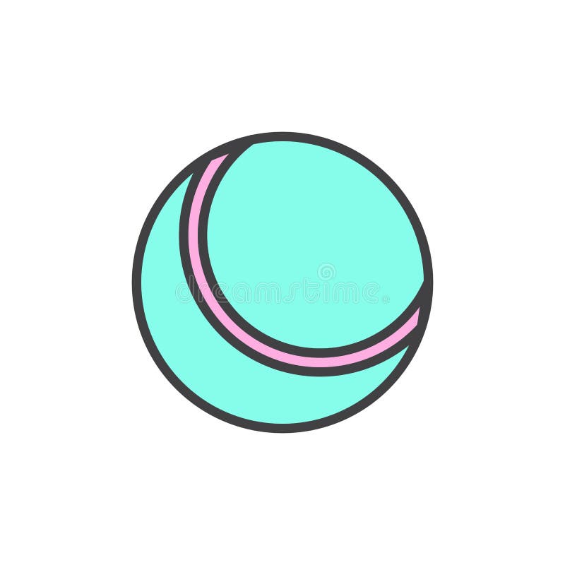 Icône remplie par ballon de plage d'ensemble illustration de vecteur Icône remplie par ballon de plage d'ensemble illustration de vecteur