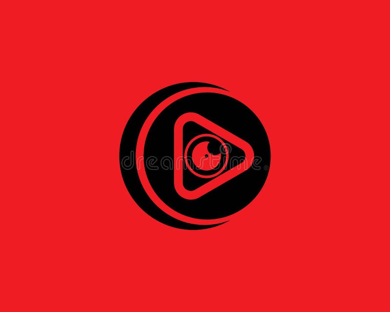 Icônes de musique et de calibre de symboles de logo de medias players illustration stock Icônes de musique et de calibre de symboles de logo de medias players illustration stock