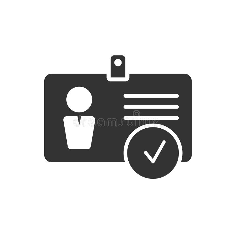 Id card icon Royalty Free Vector Image - VectorStock