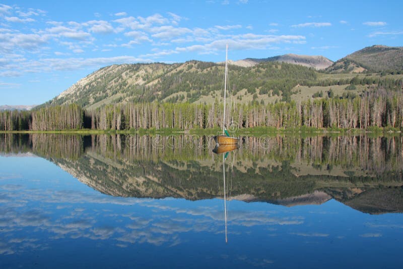 Idaho mountain lake