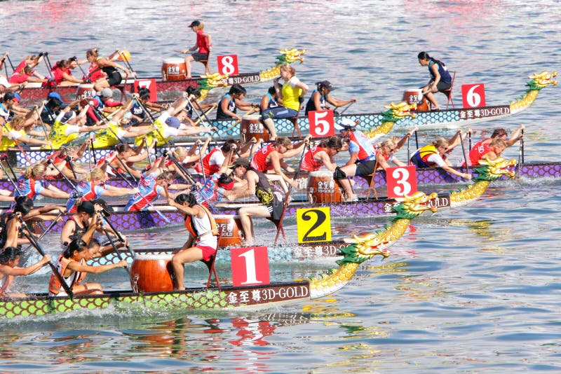 Hong Kong :IDBF Club Crew World Championships 2012 stock images Hong Kong :IDBF Club Crew World Championships 2012 stock images