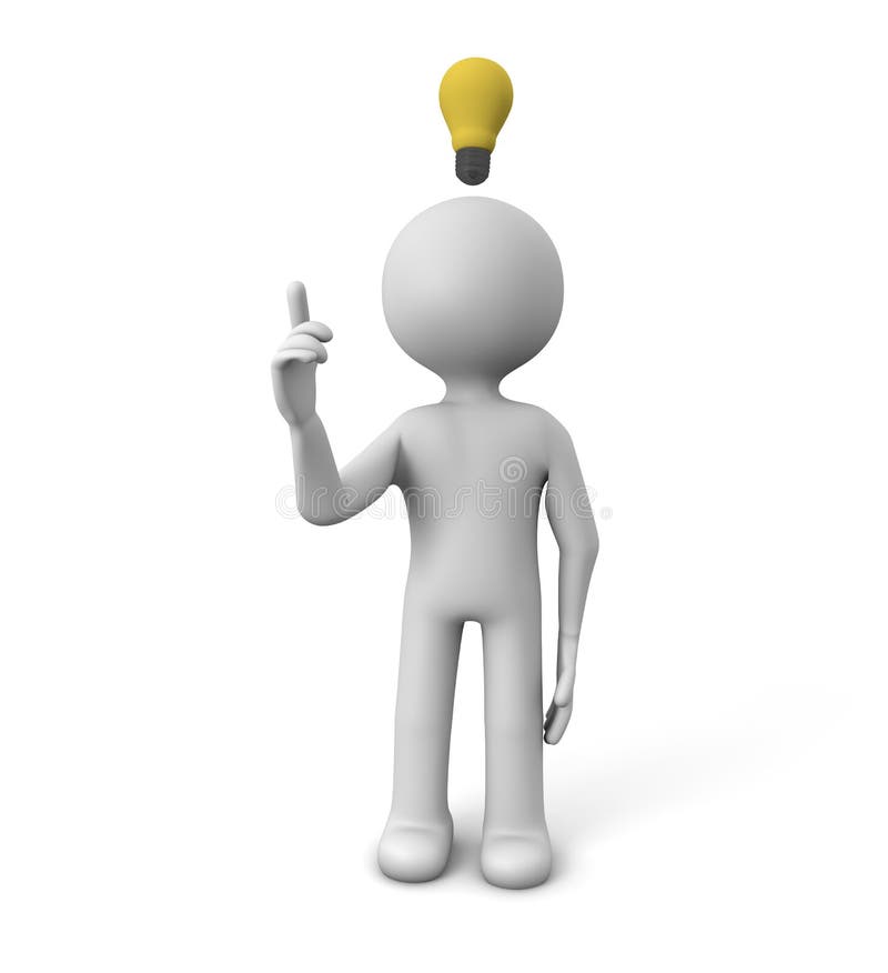 Idea royalty free illustration