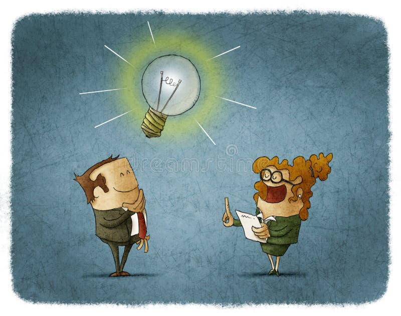 Idea di business royalty illustrazione gratis