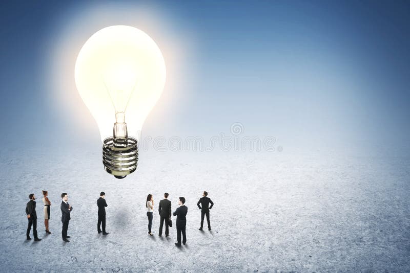 Idea ed innovazione immagine stock