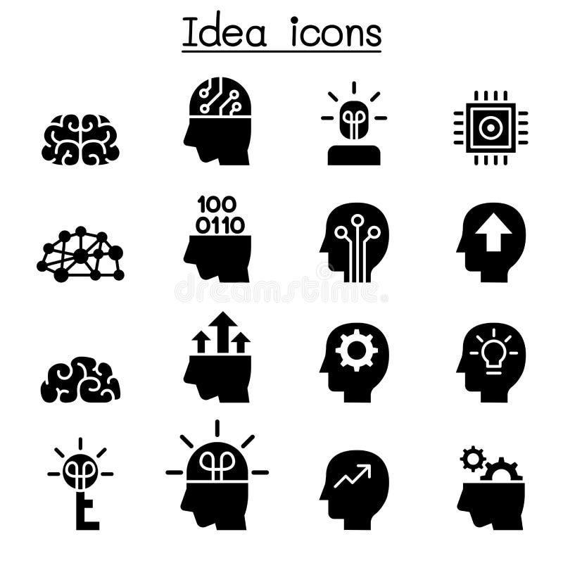Idea & insieme creativo dell'icona