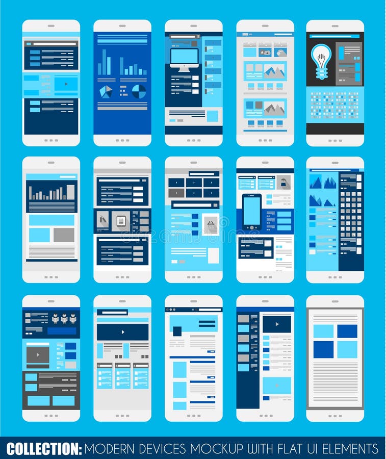 Ideal Workspace for teamwork and brainsotrming Flat Ui royalty free illustration Ideal Workspace for teamwork and brainsotrming Flat Ui royalty free illustration