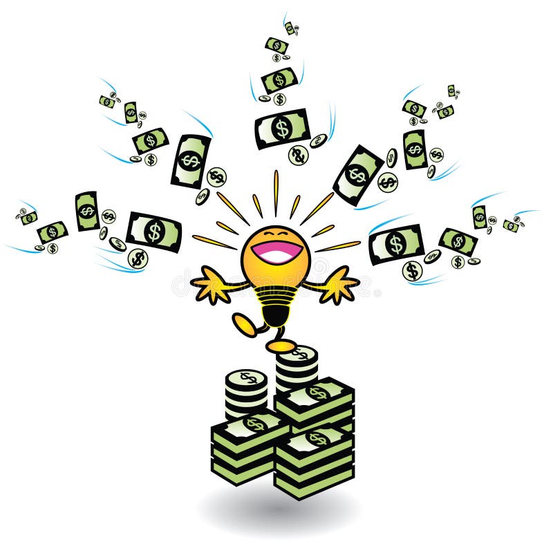Ideas making money stock vector. Illustration of currency 91154597