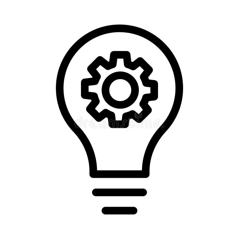 Ideenvektorsymbol vektor abbildung