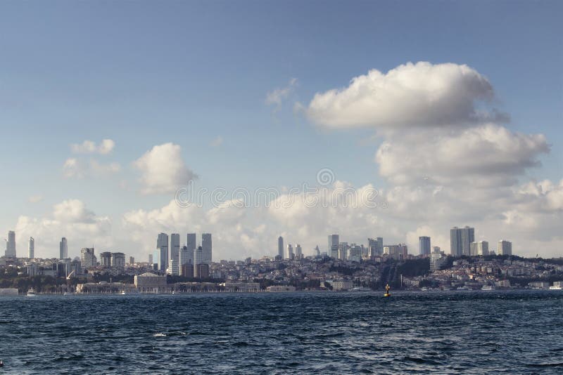 Ideia do lado europeu de Istambul imagens de stock Ideia do lado europeu de Istambul imagens de stock