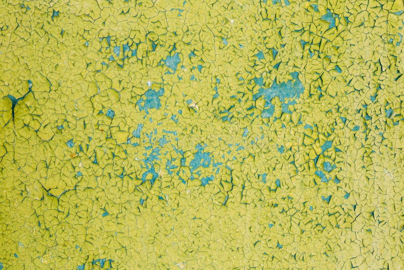 Ideia próxima da textura lascada tingida e rachada Multilayer do azul fotos de stock royalty free