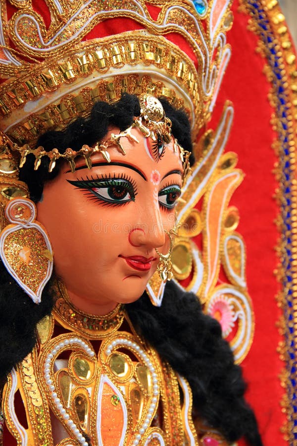 Idols of Goddess Durga.