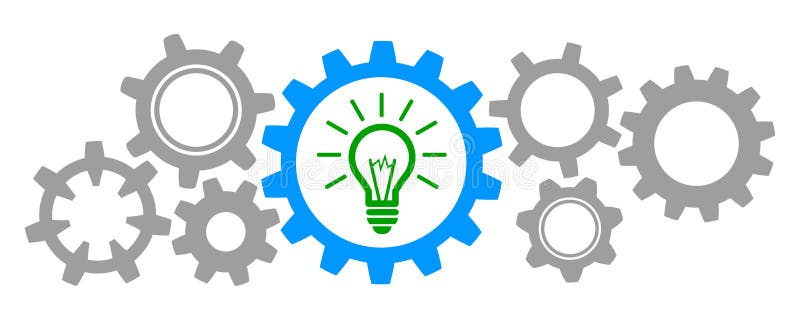 Idée d'affaires de générateur - vecteur illustration stock Idée d'affaires de générateur - vecteur illustration stock