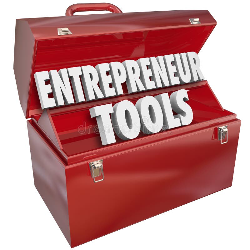 Idées de qualifications de Tools Red Toolbox d'entrepreneur