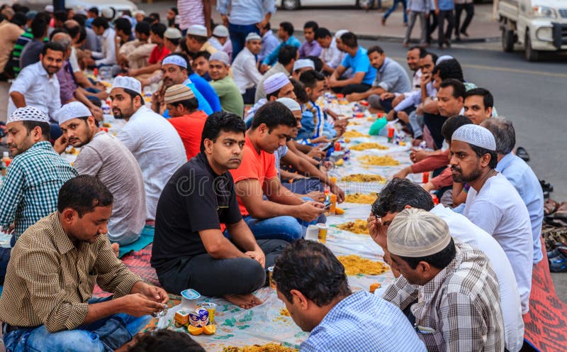 Iftar in Dubai editorial image. Image of arab, iftar - 73426945