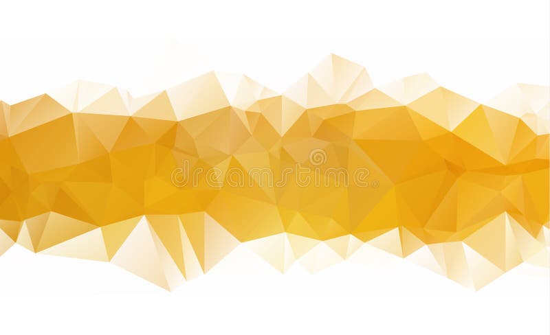 Ight Yellow Pattern. triangular template. Geometric royalty free illustration