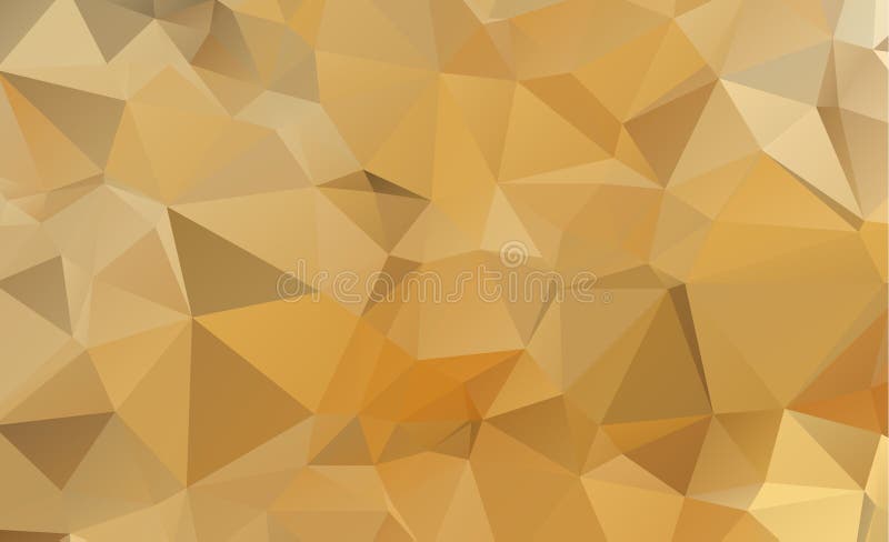 Ight Yellow vector Pattern. triangular template. Geometric sample. Repeating routine with triangle shapes. New texture for your d royalty free illustration