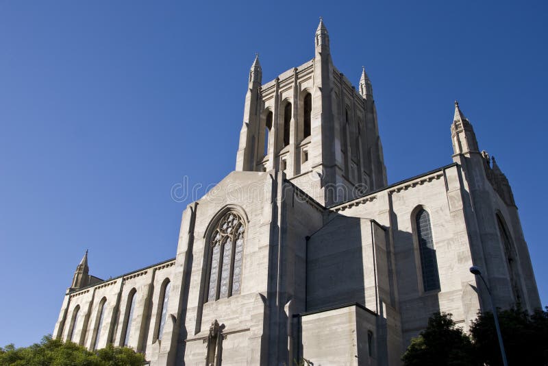 Iglesia Cristiana De Los Ángeles Foto de archivo - Imagen de edificio,  manchado: 3428574