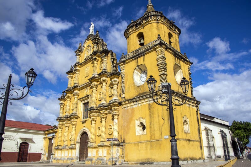 Iglesia de la Recoleccion in Leon, Nicaragua royalty free stock images Iglesia de la Recoleccion in Leon, Nicaragua royalty free stock images