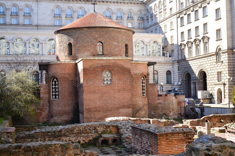 Iglesia de San Jorge, Sofía fotografía de archivo libre de regalías Iglesia de San Jorge, Sofía fotografía de archivo libre de regalías