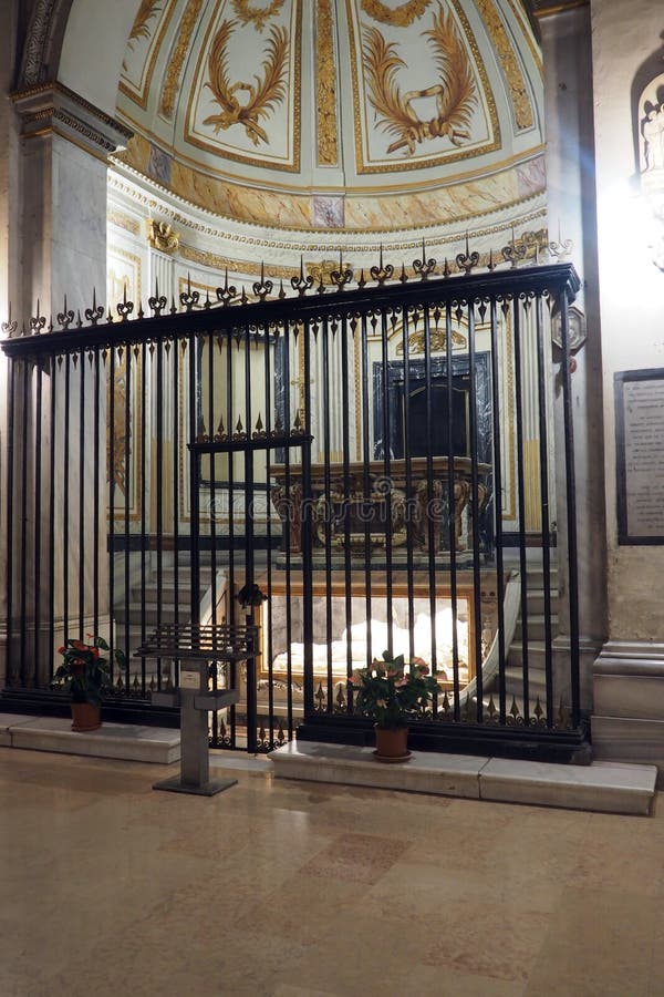Iglesia de San Sebastián en Roma, Italia