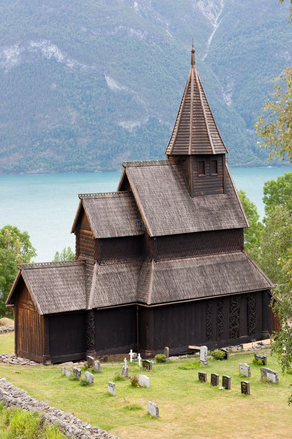 Iglesia Del Bastón De Urnes Imagen de archivo - Imagen de historia, noruega:  20381657