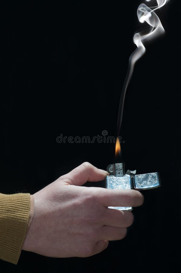 Old Lighter with Fuel Refill Stock Image Image of filling, energy