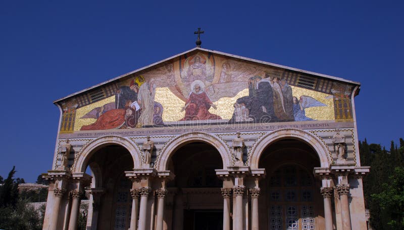 Igreja De Todas As Nações (basílica Da Agonia) Imagem de Stock - Imagem