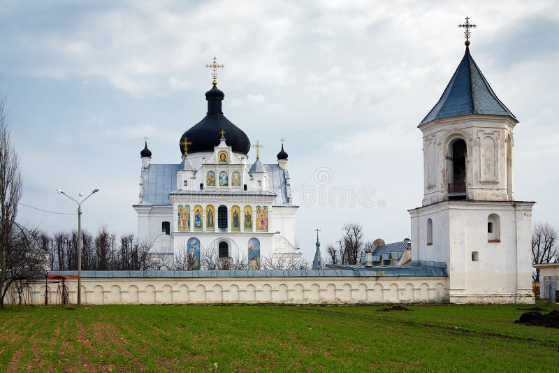 A igreja de Saint Boris e Gleb em Mogilev fotos de stock royalty free A igreja de Saint Boris e Gleb em Mogilev fotos de stock royalty free