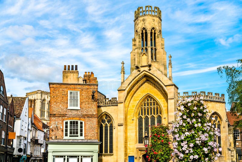 Igreja de Santa Helena na inglaterra de york imagem de stock