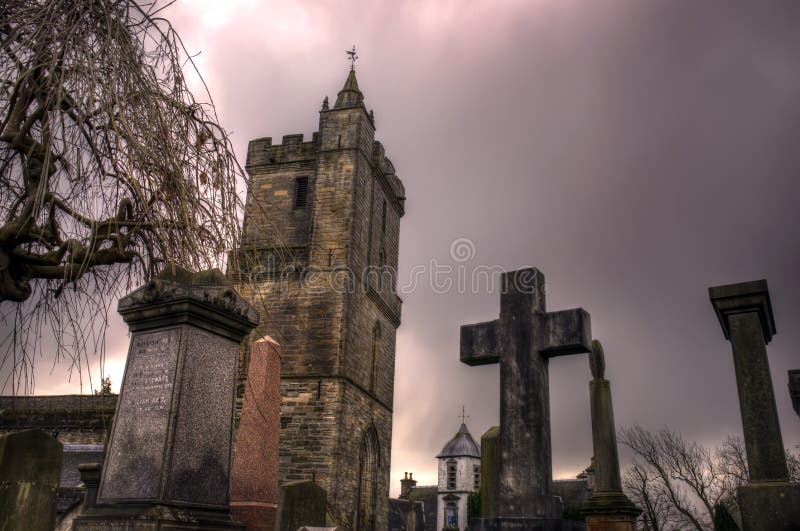 Igreja do rude santamente em Stirling Scotland