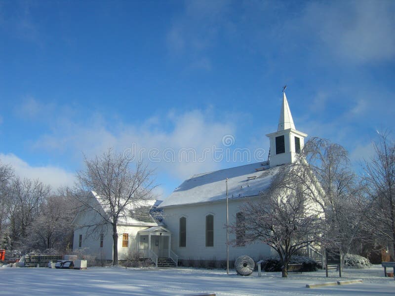 Igreja em Dexter fotografia de stock royalty free Igreja em Dexter fotografia de stock royalty free